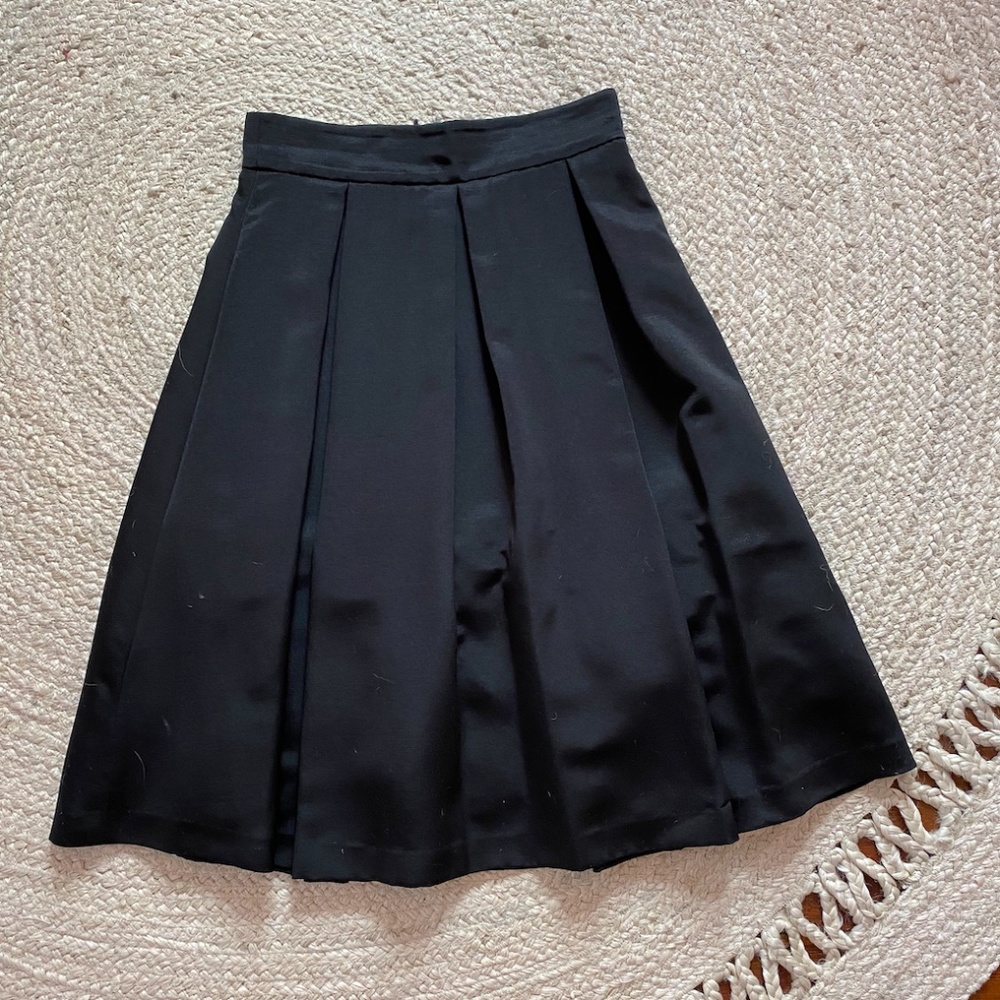 Eliza J. box pleat skirt